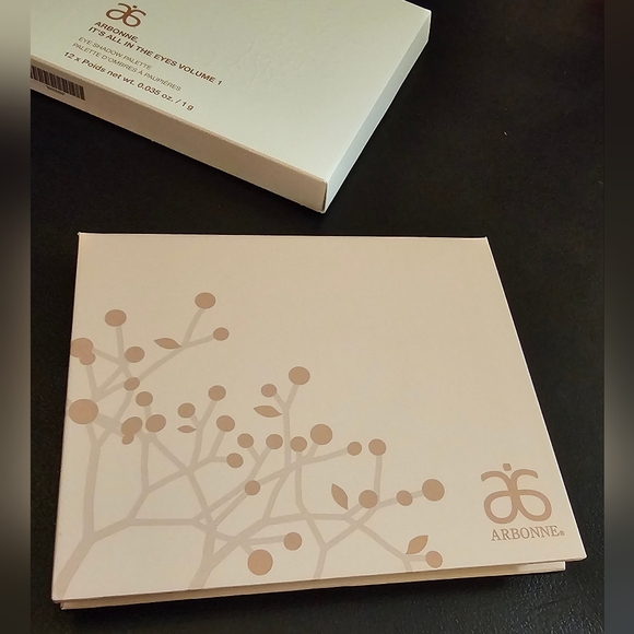 Arbonne It’s All In The Eyes Volume 1 Eyeshadow 12 Pod Color Palette New In Box - Picture 8 of 12